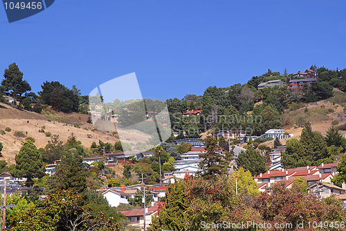 Image of A town on the hills