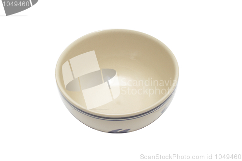 Image of A bowl isolated on white