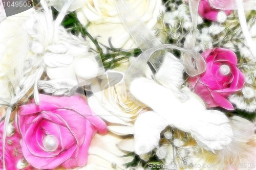 Image of background with flowers 