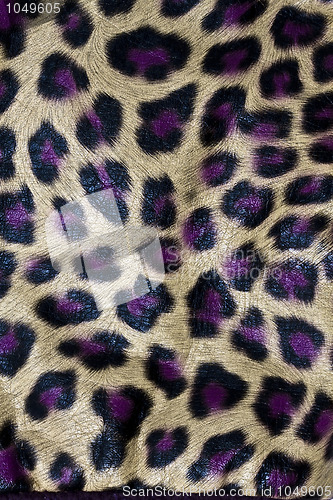 Image of Leopardskin Pattern fabric background 