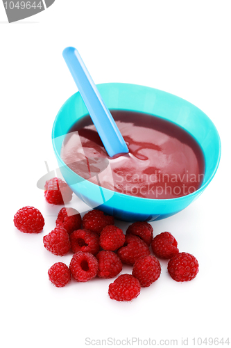 Image of raspberries - baby food