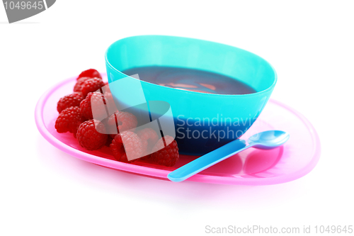 Image of raspberries - baby food