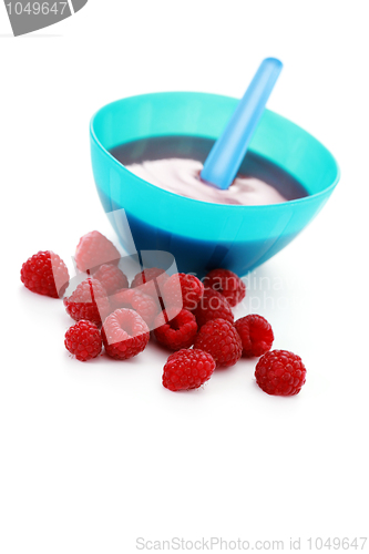 Image of raspberries - baby food