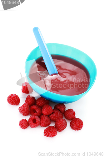 Image of raspberries - baby food