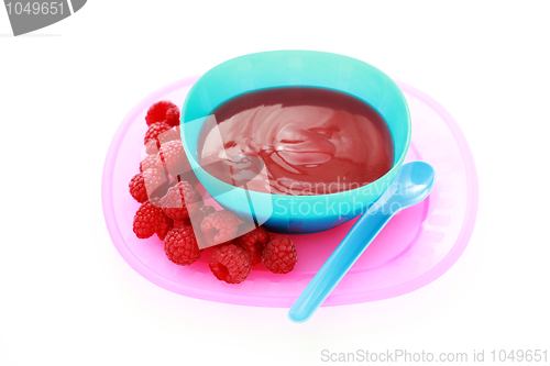 Image of raspberries - baby food