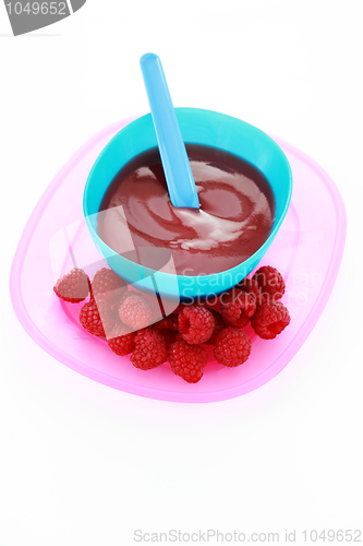 Image of raspberries - baby food