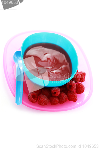 Image of raspberries - baby food