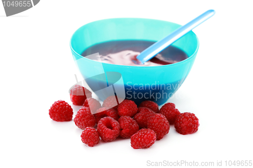 Image of raspberries - baby food