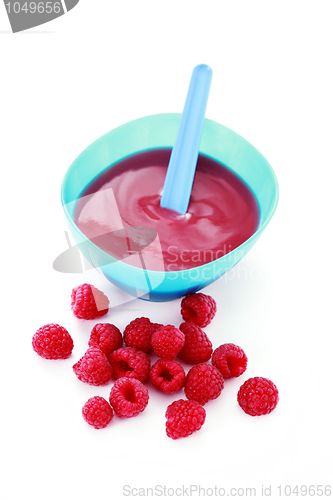 Image of raspberries - baby food