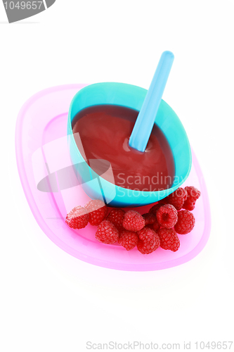 Image of raspberries - baby food