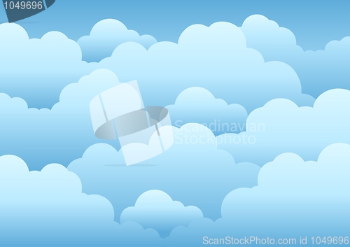 Image of Cloudy sky background 1