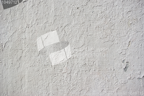 Image of white cement wall