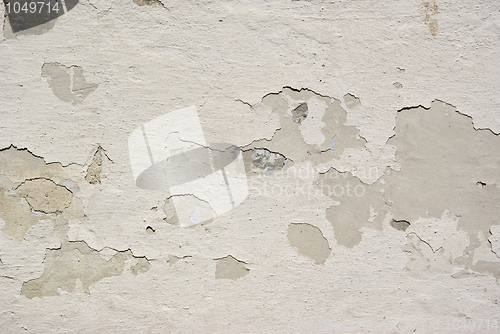 Image of white cement wall