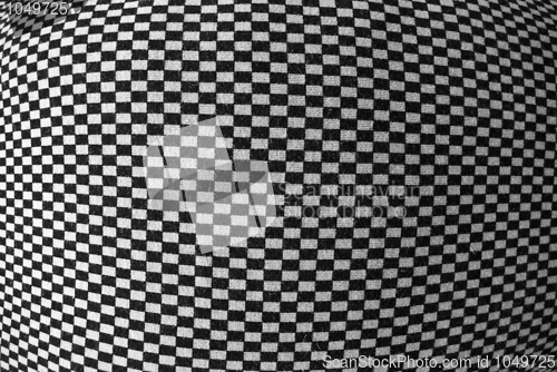 Image of white and black squares textures