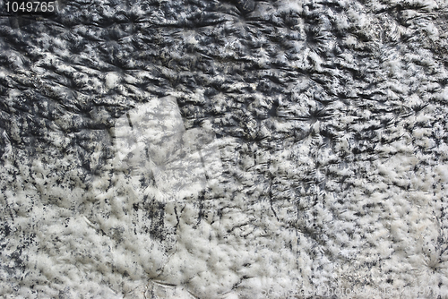 Image of black and white crumpled abstract texture