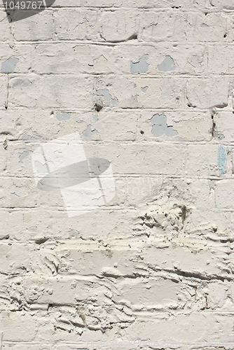 Image of White brick wall