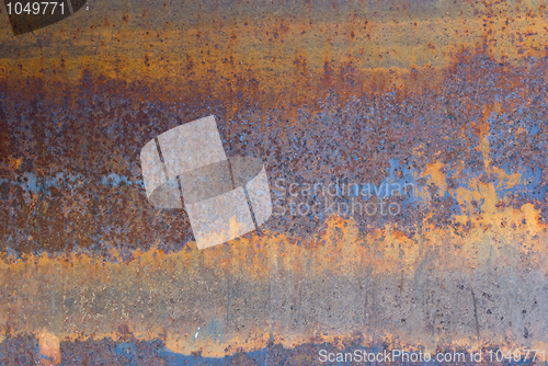 Image of Colored grunge iron background