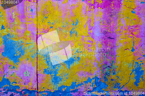Image of Weathered, worn cement stone surface texture