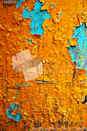 Image of Weathered, worn cement wall
