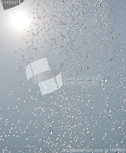 Image of Water flowing in the shower