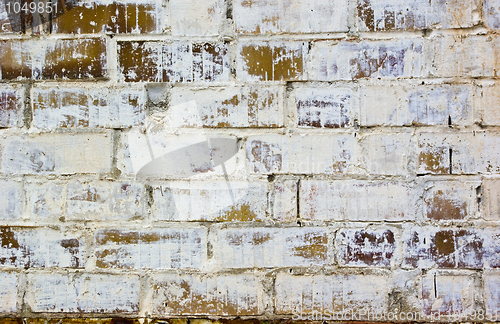 Image of White brick wall