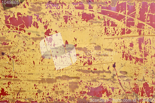 Image of Colored grunge iron background