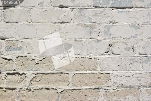 Image of White brick wall