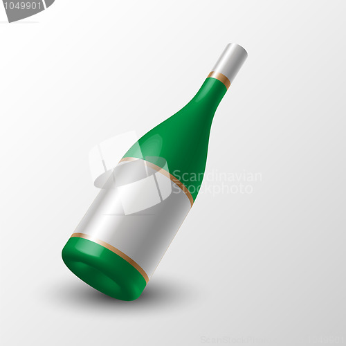 Image of  green bottle