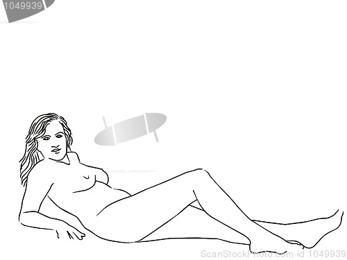 Image of Relaxing woman