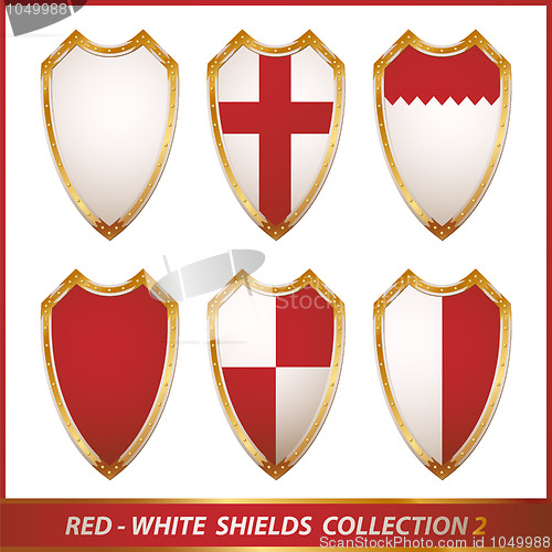 Image of collection of shields