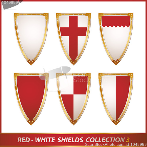 Image of collection of shields