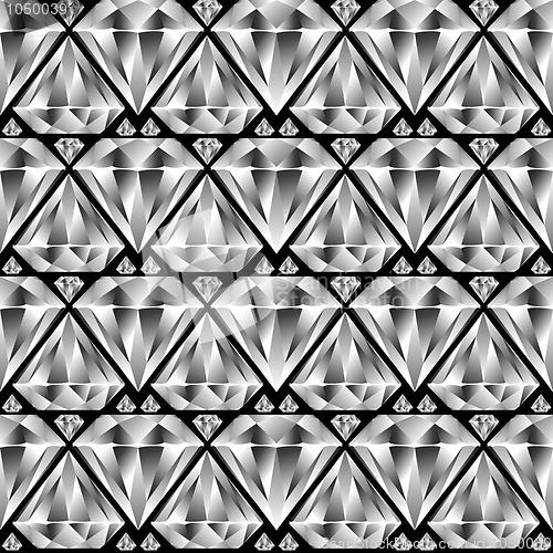 Image of diamond seamless pattern
