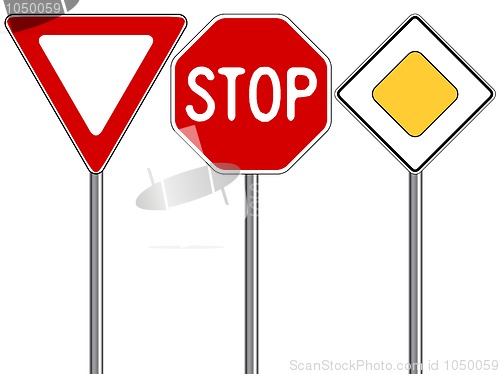 Image of traffic signs