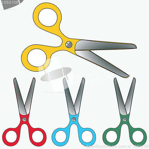 Image of scissors collection