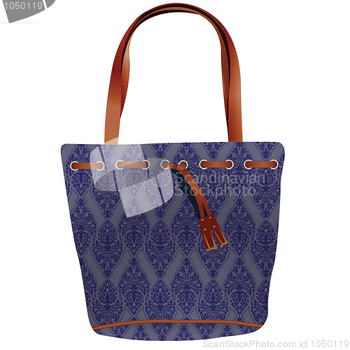 Image of girl bag agaist white