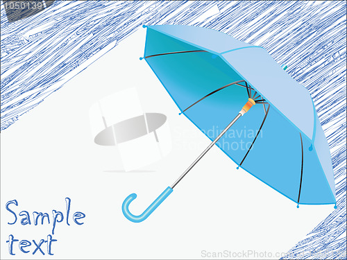 Image of raining concept