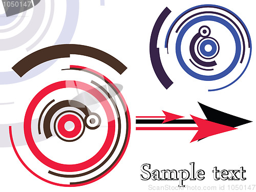 Image of design retro pattern