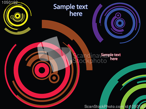 Image of technology abstract pattern