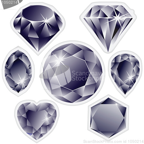 Image of diamonds labels