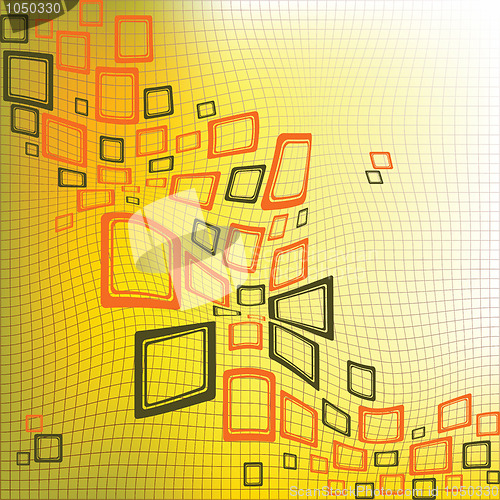 Image of squares abstract background
