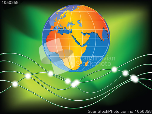 Image of world communication