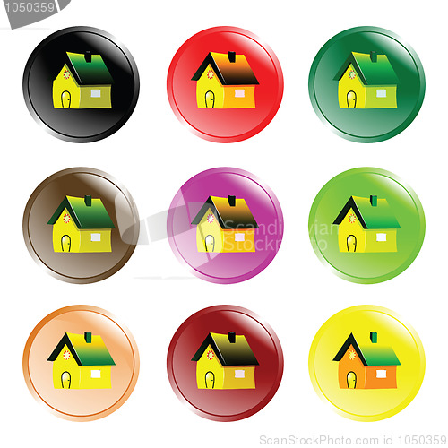 Image of house button icons