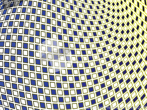 Image of squares wavy background