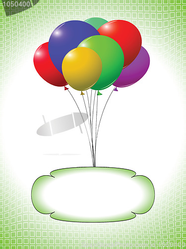 Image of balloons and bubble