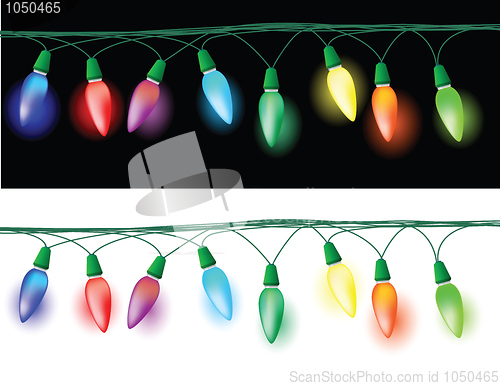 Image of christmas lights decoration