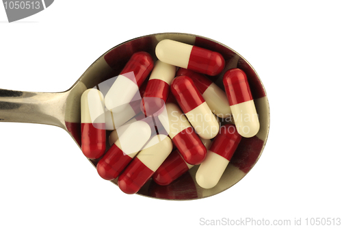 Image of Spoon with pills