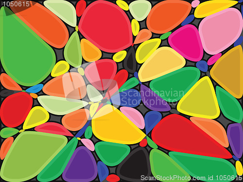 Image of colored stones background