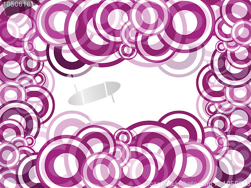 Image of abstract circles background