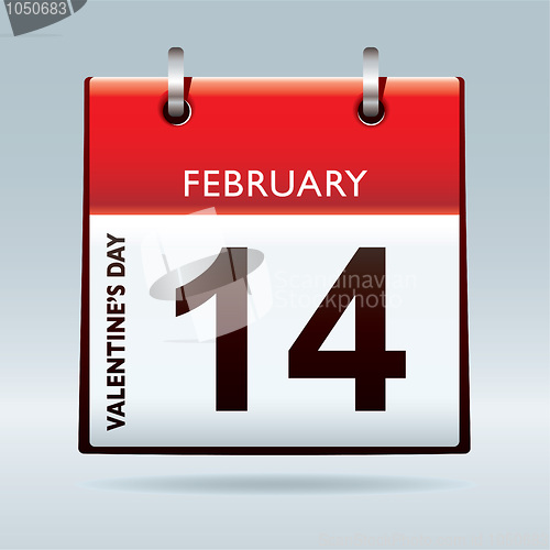Image of Valentines day calendar