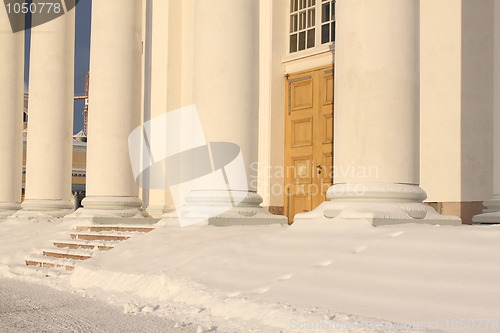 Image of Lutheran cathedral in Helsinki